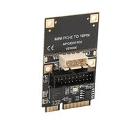 Carte d'extension Mini Pcie vers Usb3.2 19 Broches Gen1, Alimentation pour pour XP, Mini Carte d'extension, Cartes de Port USB Miniatures