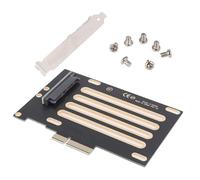 Carte d'extension multi-U.2 PCIe haute capacité de stockage de déploiement informatique carte de développement adaptateur PCIe de remplacement