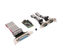 Carte d'extension parallèle série Mini PCIe Combo 6Gbs 2 ports RS 232 1 DP25 broches PCI Express vers imprimante carte d'extension de Port LPT