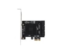 Carte d'extension PCI-e vers SATA hautes performances, conforme à la norme PCI-Express, compatible avec le remplacement à chaud et l'échange