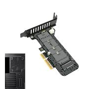 Carte d'extension PCI Express | Adaptateur à Vitesse de Transmission 64 Gbit/s - Carte d'extension USB,pour Contrôleur, Câble de Données, PC de Bureau, Ordinateur Portable et Espace de Travail