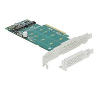 Carte d'extension PCI Express - DeLOCK - 89045 - 2 x NVMe M.2 - Bifurcation - Low-Profile