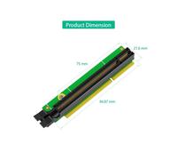 Carte D'Extension PCIe 16x, Carte D'Extension PCI Express 16x, Carte Réseau de Remplacement pour P340 P350 M90Q P620 P1000