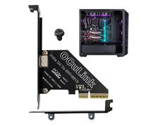 Carte d'extension PCIE 4.0, carte d'extension externe U.2 SSD et carte graphique, carte adaptateur de contrôleur, pièces de développement informatique, carte d'extension externe portable pour mise à