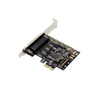 Carte d'extension Pcie AX99100, PCI Express série 4 ports, extension 1x, multirs232 DB9, Port COM vers PCIe i/o Riser Nipseyteko