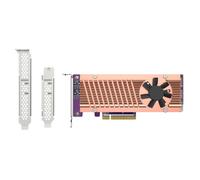 Carte d'extension PCIe - QNAP - QM2-2P-384A - M.2 - 32 Gbit/s - Refroidissement actif