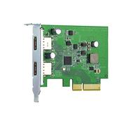 Carte d'extension PCIe USB 3.2 Gen 2 Double Port (QXP-10G2U3A)