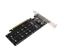 Carte d'extension PCIE X16 vers M.2 M Key, Indicateur LED de Carte d'extension de Matrice pour Bureau
