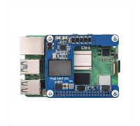 Carte d'extension PoE 5/CM5 (Power over Ethernet HAT(H) 5V 5A) compatible 802.3af/At