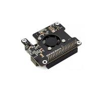 Carte d'extension Power Over Ethernet avec ventilateur de refroidissement intégré, dissipateur thermique en métal, prend en charge l'extension d'alimentation standard 802.3af/at