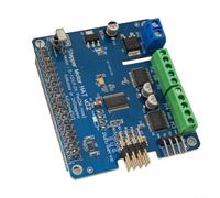 Carte d'extension robot V2 pour Raspberry Pi 5 4B 3B+ avec 16 canaux PWM Moteur pas à pas Interface I2C