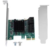 Carte d'extension SATA 3.0 - Adaptateur PCIE vers SATA 3.0 à 4 ports 6G-DUO - Modèle SA3004
