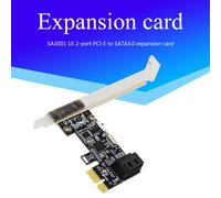 carte d'extension SATA III PCIe 3.0 à PCI-e 1X, adaptateur de contrôleur PCI Express avec support, nouveau