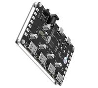 Carte d'extension USB 2.0 portable Adaptateur Hubs Contrôleur externe PCIE Carte d'extension pour ordinateur de bureau Hub LED