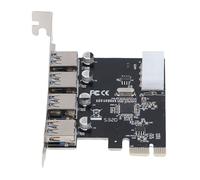 Carte d'extension USB 3.0 PCI Express, Carte d'extension Interne 5 Gbit/s 4 Ports pour Ordinateur de Bureau