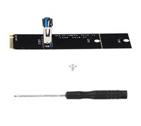 Carte D'extension USB 3.0 Pcie M2 Noire en PCB, Lot 4 Pièces | Transfert Rapide, Stabilité et Compatibilité Élevée, pour Ordinateur, Accessoire Informatique
