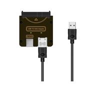 Carte D'Extension USB 3.0 Vers SSD SAS, Adaptateur 29 Broches, Câble Easy Drive 6 Gbit/S pour Disque Dur SAS 2,5/3,5 Pouces de Bureau, Prise au