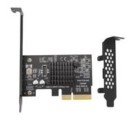 Carte d'extension USB 3.2, GEN2 x 2 20 Gbit/s PCIE 4X adaptateur type C avant A Key Type E pour châssis de bureau.