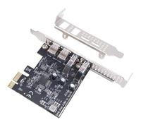 Carte d'extension USB à 4 ports, 2 x type C, 2 interfaces PCIe de type A, vitesses de transfert de 10 Gbit/s, mise à niveau du matériel informatique, fente d'extension USB