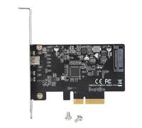 Carte d'extension USB Type C PCIe X4 vers Type C, transfert de données haut débit jusqu'à 20 Gbit/s, rétrocompatible avec les périphériques USB