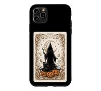 Carte d'halloween The Witching Hour Mystical Witch Moon Coque pour iPhone 11 Pro Max