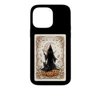 Carte d'halloween The Witching Hour Mystical Witch Moon Coque pour iPhone 14 Pro Max