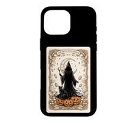 Carte d'halloween The Witching Hour Mystical Witch Moon Coque pour iPhone 16 Pro Max