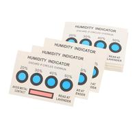 Carte D'humidité à Changement de Couleur, Indicateur Humidité | Papier Absorbant, Cartes de Détection D'humidité à Quatre Points, pour Composants Électroniques et Emballages Scellés