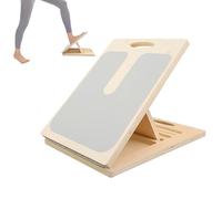 Carte d'inclinaison réglable - planche d'étirement du mollet en bois, civière à pied inclinable non glissée | Capacité de 250 lb, outil d'équilibre thérapeutique pour l'écriture, la lecture, l'angle e