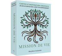 Carte D'inspiration Créatrice Mission De Vie - Jeu De 44 Cartes Avec Livret D'accompagnement