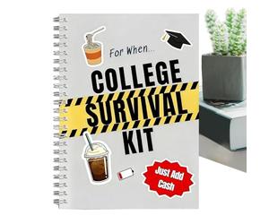 Carte Diplômé Étudiant | Guide universitaire avec pochettes de rangement,Carte de fin d'études universitaire | Pour étudiants, jeunes filles et garçons, chambre étudiante, salle de