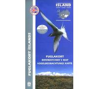 Carte d'Islande pour les amateurs d'oiseaux | Mal og menning
