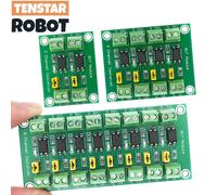 Carte d'isolation optocoupleur PC817 2/4/8 canaux, Module adaptateur de convertisseur de tension, pilote 3.6-30V, Module isolé photoélectrique 2CH