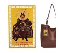 Carte d'or Tai Sui 2026 - Or Cuivre Chinois Objets de Collection Portables Chinois,Carte de Protection Chinoise Année Chevalle,Pour Femmes Jeunes Mère Père Grand-Mère Femme Homme Fille Famille Amis