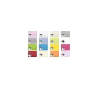 Clairefontaine 2378C - Paquet de 25 Cartes Doubles - Format C6 11x15,5cm - 210g/m² - Coloris Lilas - Cartons d'Invitation Evènements et Correspondance - Gamme Pollen - Papier Premium Lisse