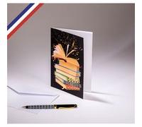 Carte double Carnet de couleurs créée et imprimée en France sur papier certifié PEFC - Beaux livres G