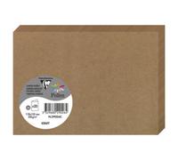 Clairefontaine Cartes doubles 29022C – Paquet de 25 – 16×16 cm – 210 g/m² – Kraft – Gamme Pollen