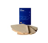 Carte Dozio - Lot de 100 filtres en papier EMMA by Konos pour café, non blanchi, naturels, en forme de cône pour café américain, faites jusqu'à 2 tasses,