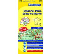 Carte DPARTEMENTS Essonne, Paris, Seine-et-Marne