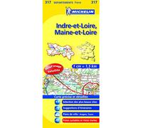 Carte DPARTEMENTS Indre-et-Loire, Maine-et-Loire