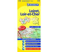 Carte DPARTEMENTS Loiret, Loir-et-Cher