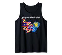 Carte Drapeau Bourgogne-Franche-Comté, Région Française Débardeur