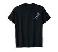Carte Drapeau de la Nouvelle-Zélande - Croix du Sud - Pacifique T-Shirt