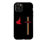 Carte du Cameroun - Drapeau du Cameroun - Motif Voyage Coque pour iPhone 11 Pro