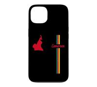 Carte du Cameroun - Drapeau du Cameroun - Motif Voyage Coque pour iPhone 13