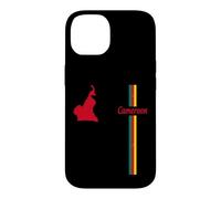 Carte du Cameroun - Drapeau du Cameroun - Motif Voyage Coque pour iPhone 14