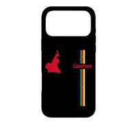 Carte du Cameroun - Drapeau du Cameroun - Motif Voyage Coque pour iPhone 17 Pro Max