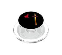 Carte du Cameroun - Drapeau du Cameroun - Motif Voyage PopSockets PopGrip pour MagSafe