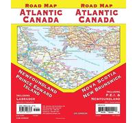 Carte du Canada Atlantique | GM Johnson