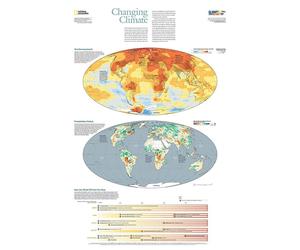 Carte du changement climatique 2007